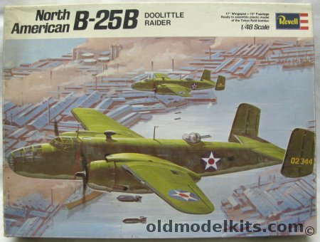 Revell 1/48 North American B-25B Mitchell Doolittle Raider, H285 plastic model kit